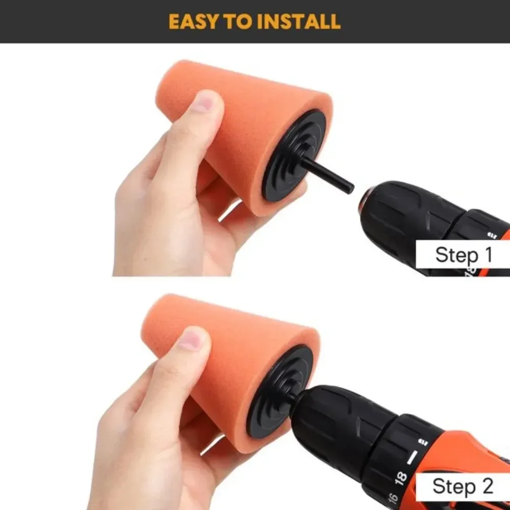 Car Drill Polishing Sponge Pad - Car Wax Polishing Pad recension och pris