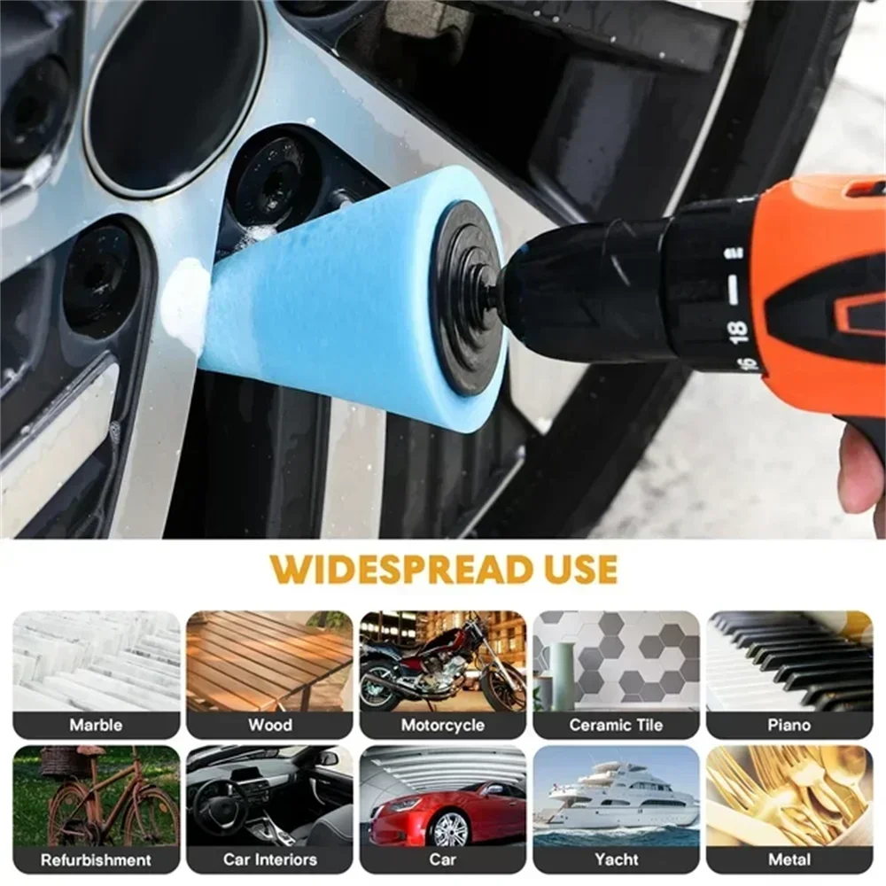Car Drill Polishing Sponge Pad - Car Wax Polishing Pad recension och pris