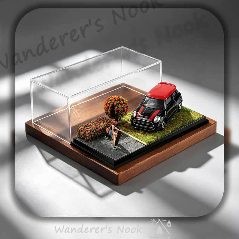 New 1:64 Car Model Scene Displ - Car Accessories Oman recension och pris