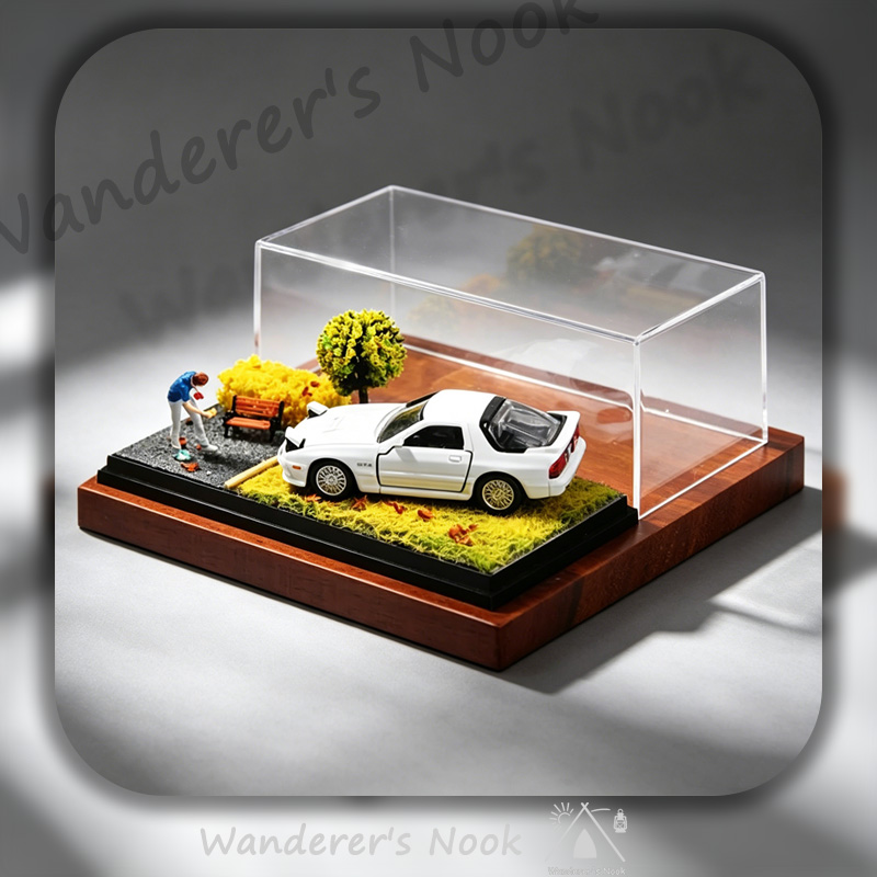 New 1:64 Car Model Scene Displ - Car Accessories Oman recension och pris