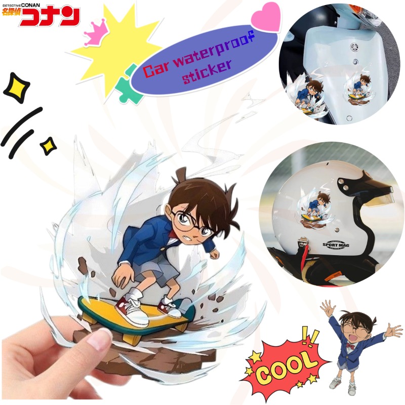 Detective Conan Cartoon Skateb - Car Accessories Toy recension och pris