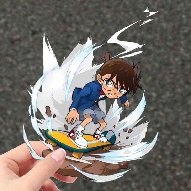 Detective Conan Cartoon Skateb - Car Accessories Toy recension och pris