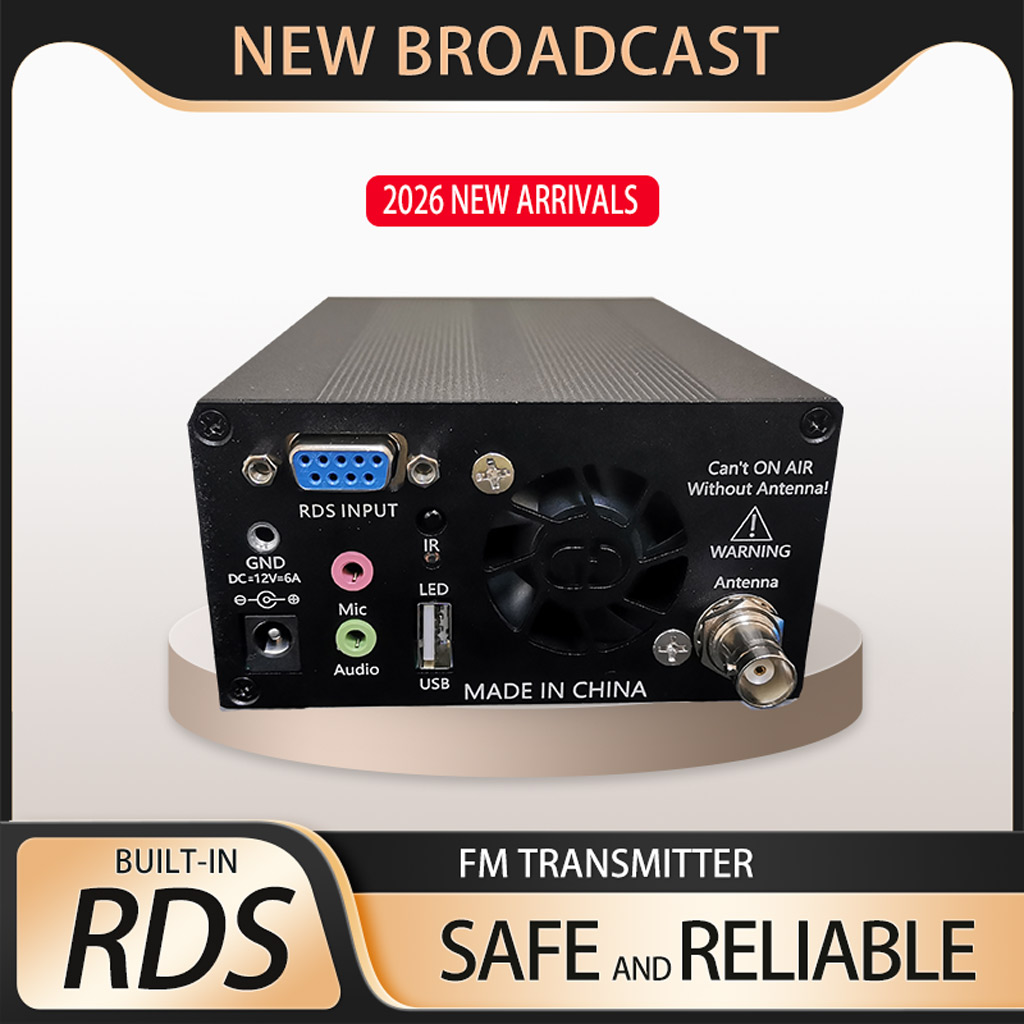 NEW BROADCAST 25W Adjustable S - Fm Transmitter recension och pris