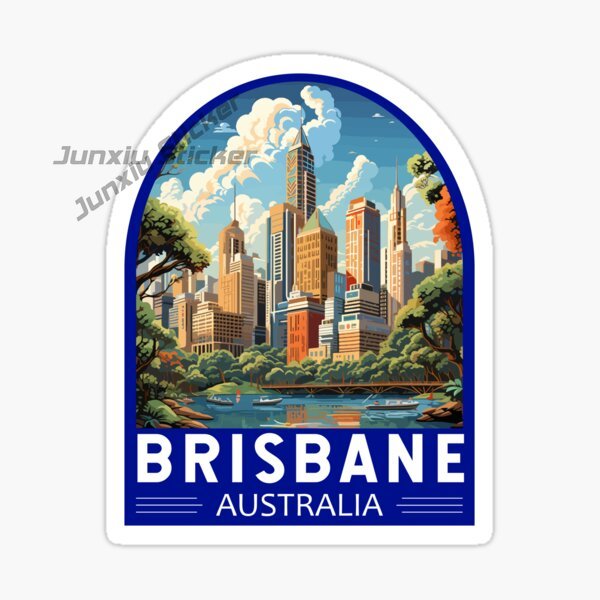 BRISBANE Australia Flag Nation - Car Accessories Brisbane recension och pris