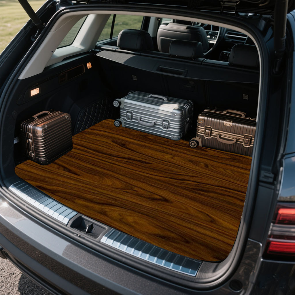 1pc Car Trunk Mat With Printed - Car Accessories Must Have recension och pris