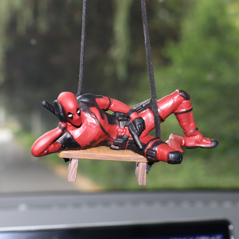 Marvel Deadpool Car Rearview M - Car Accessories Xmas recension och pris