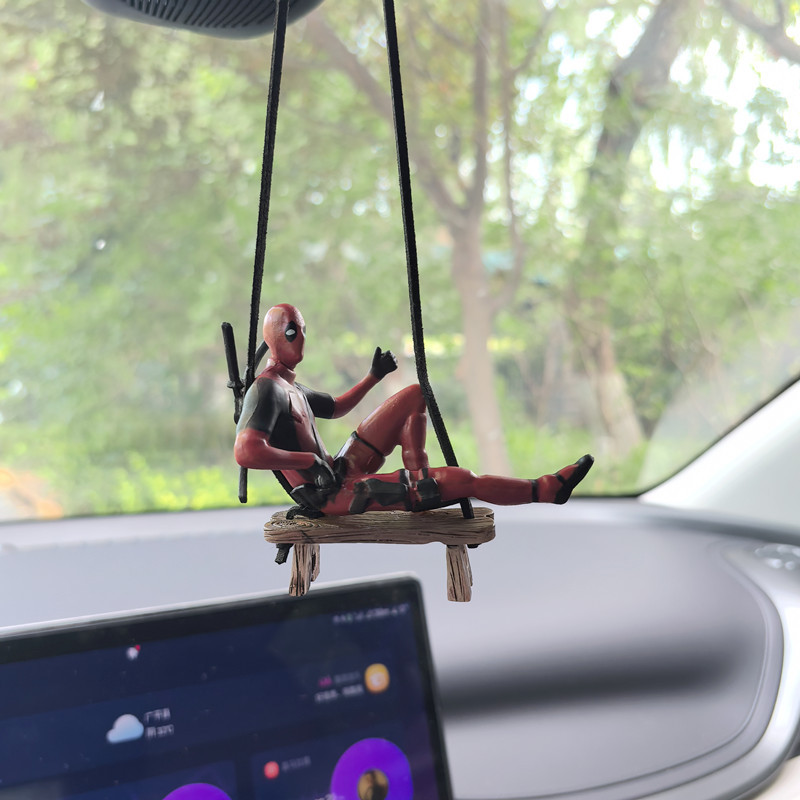 Marvel Deadpool Car Rearview M - Car Accessories Xmas recension och pris