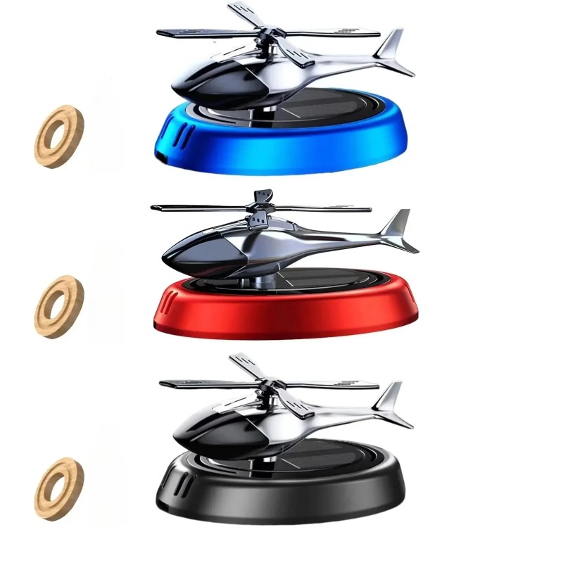 Solar Powered Helicopter Car A - Car Accessories Perfume recension och pris
