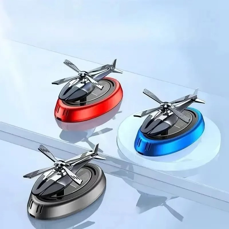 Solar Powered Helicopter Car A - Car Accessories Perfume recension och pris