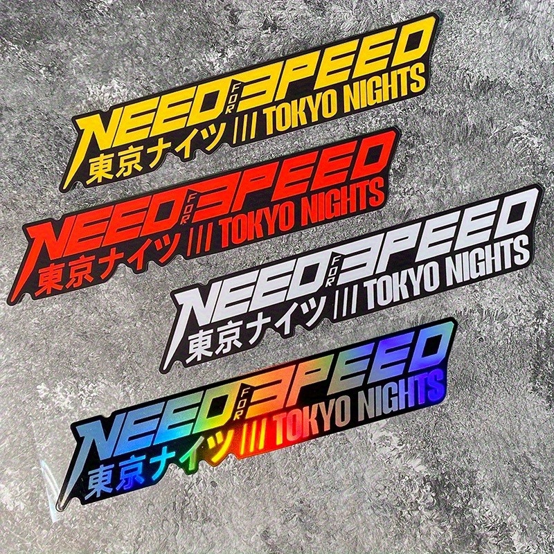1PC Bold Tokyo Nights Racing M - Car Accessories In Tokyo recension och pris