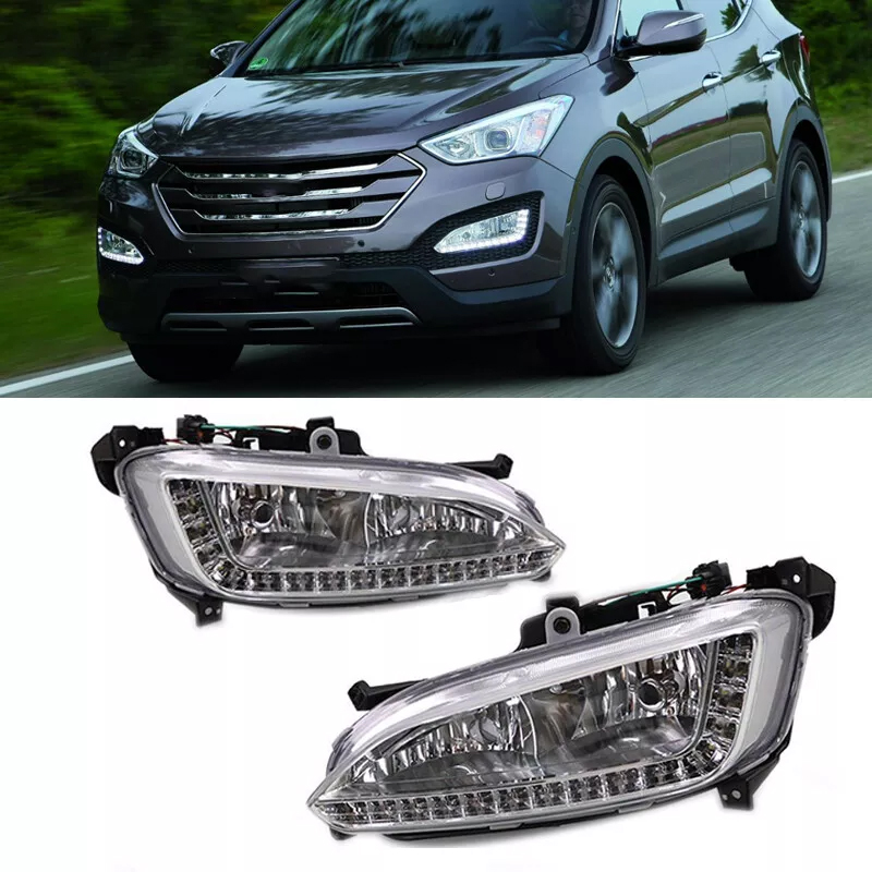Automobile Headlamp LED DRL Fo - Car Accessories Xmas recension och pris