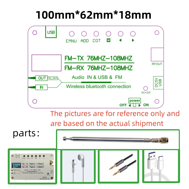 FM stereo transmitter FM trans - Fm Transmitter recension och pris